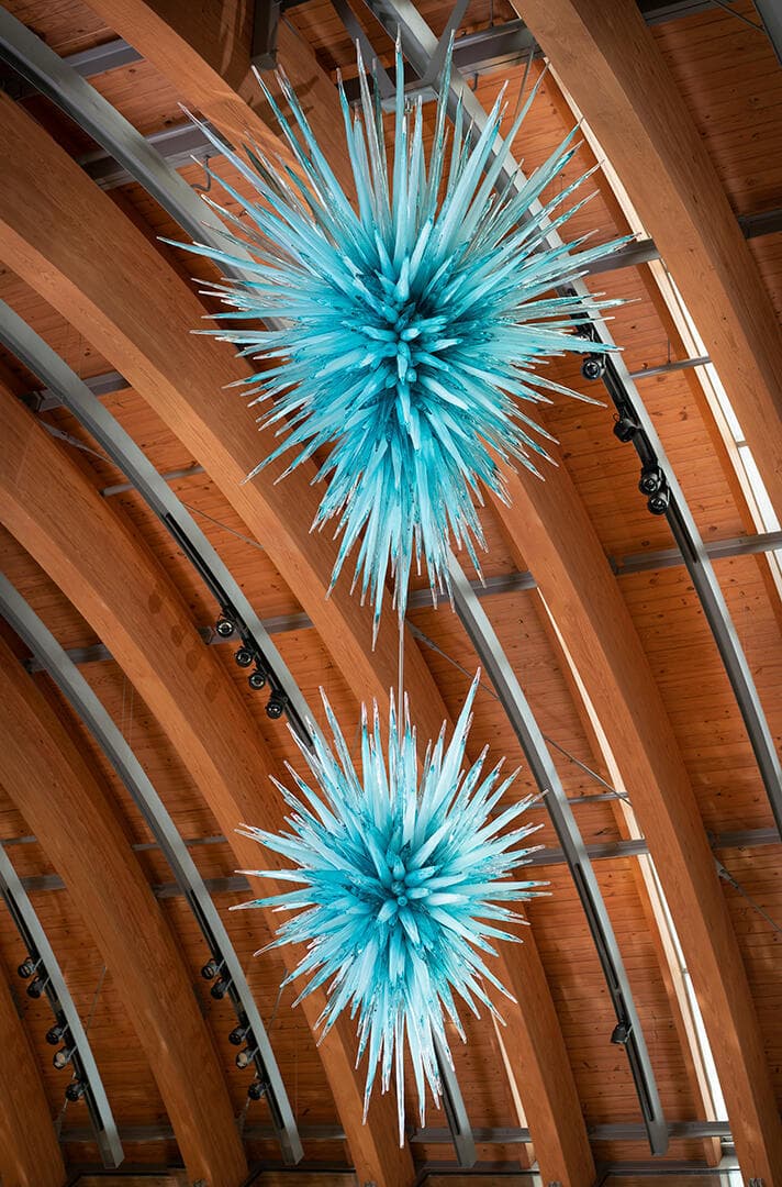 Azure Icicle Chandelier