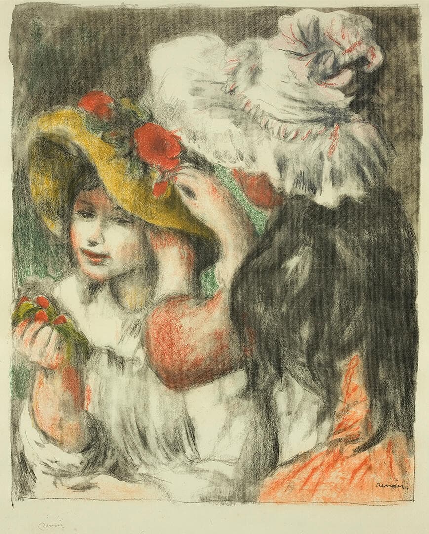 Le chapeau épinglé (Pinning the Hat)