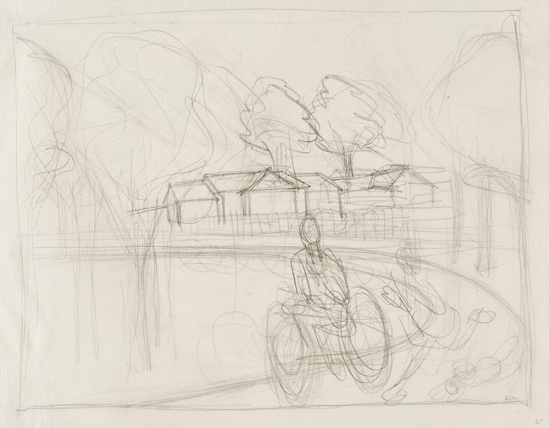 Untitled (preparatory drawing for Our Town)