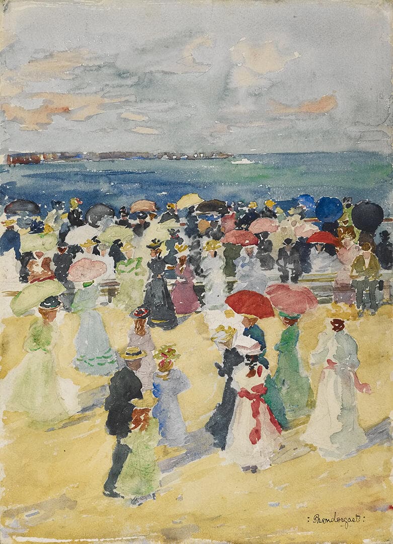 People on the Beach: Revere Beach