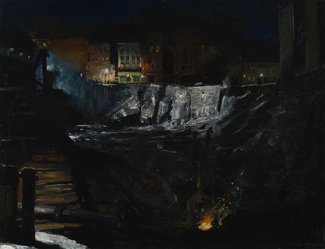 Excavation at Night
