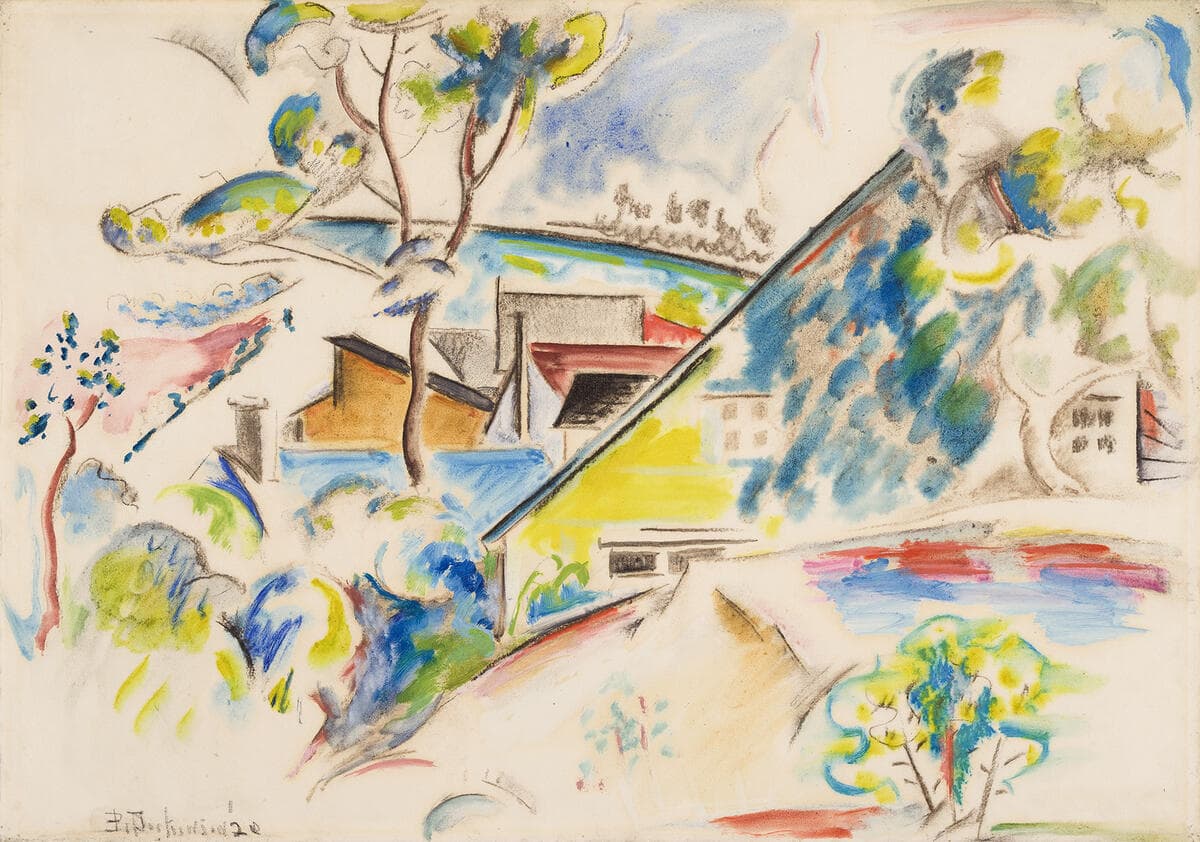 Landscape with Village