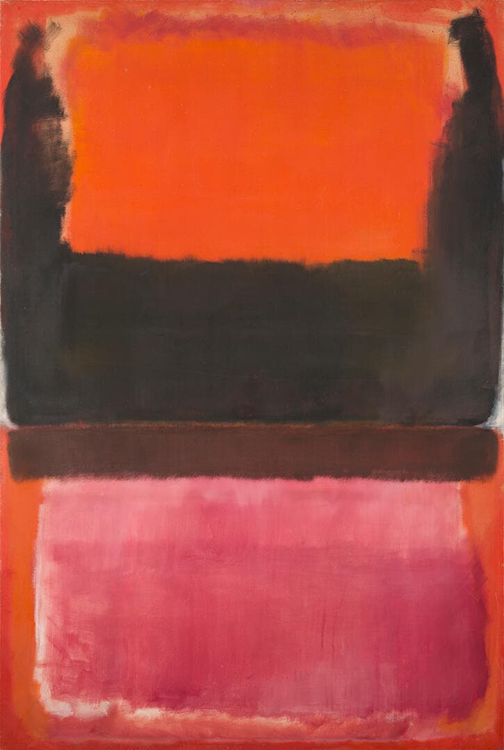 No. 21 (Red, Brown, Black and Orange)