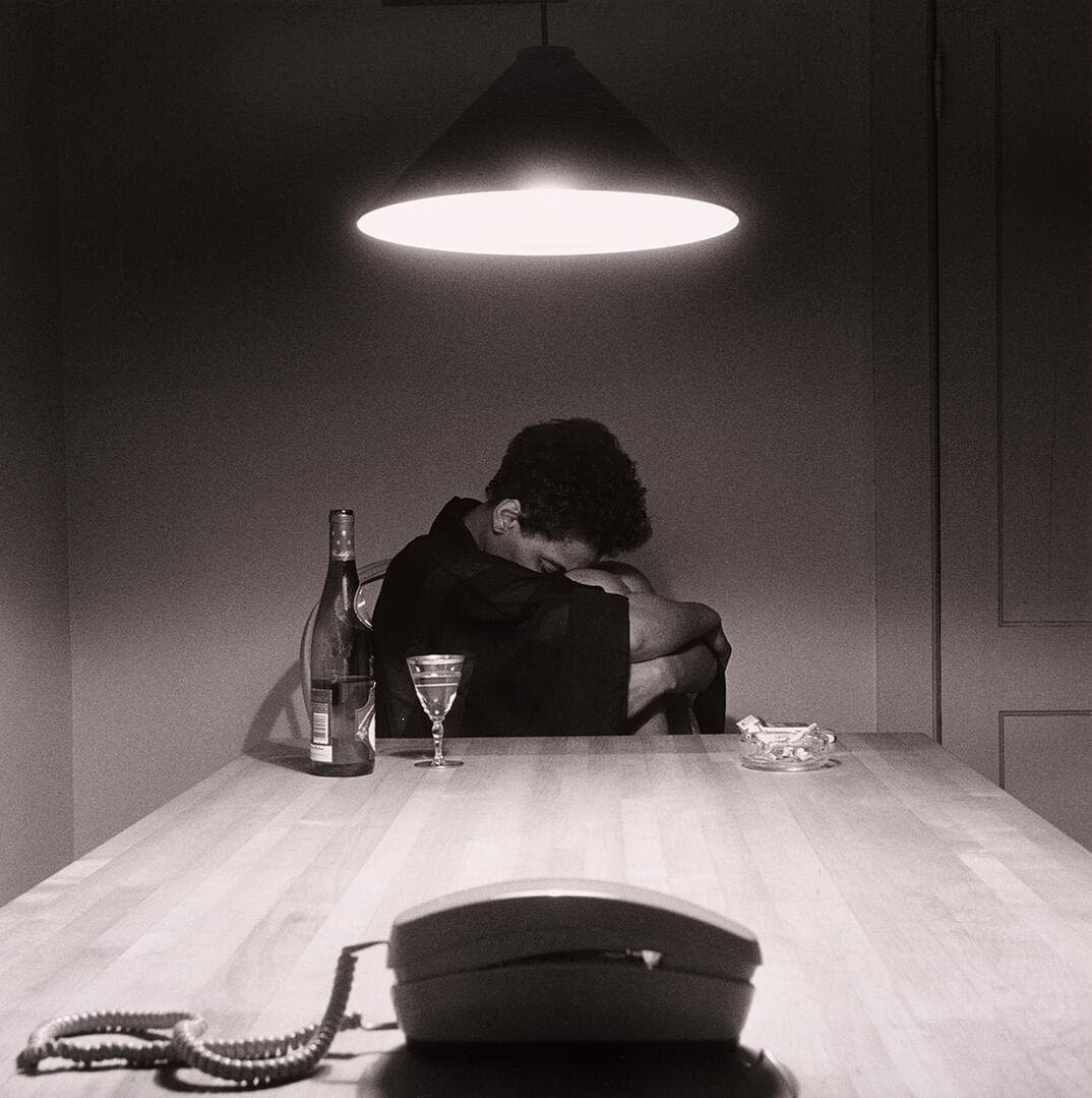 Untitled (Woman and phone)