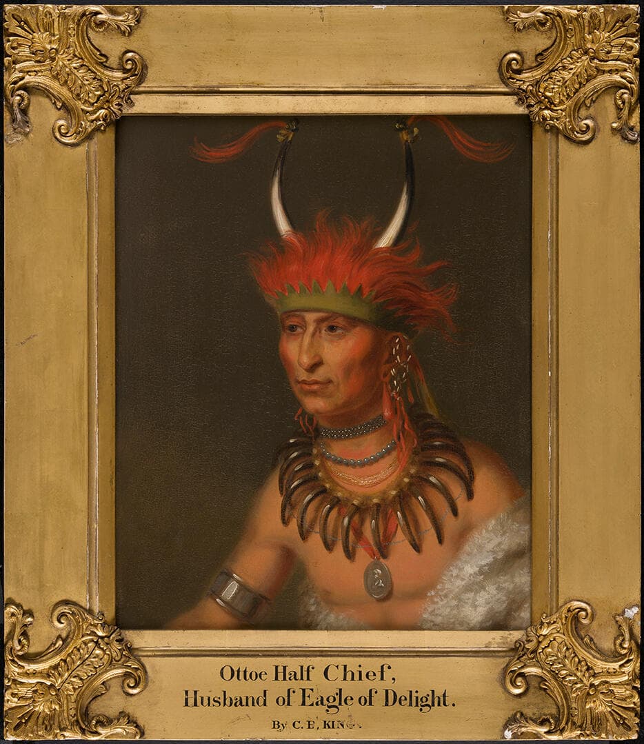 Shaumonekusse, Oto Half Chief (Husband of Eagle of Delight)