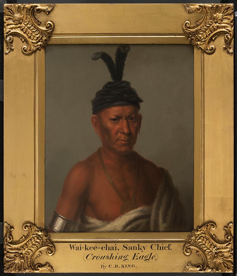 Wakechai (Crouching Eagle), Saukie Chief
