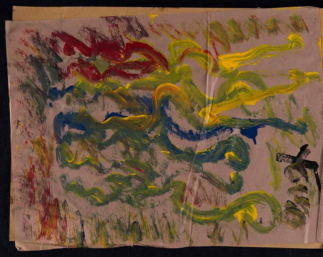 Untitled (bound book with 53 artworks)