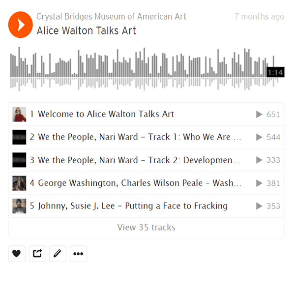 Soundcloud screenshot