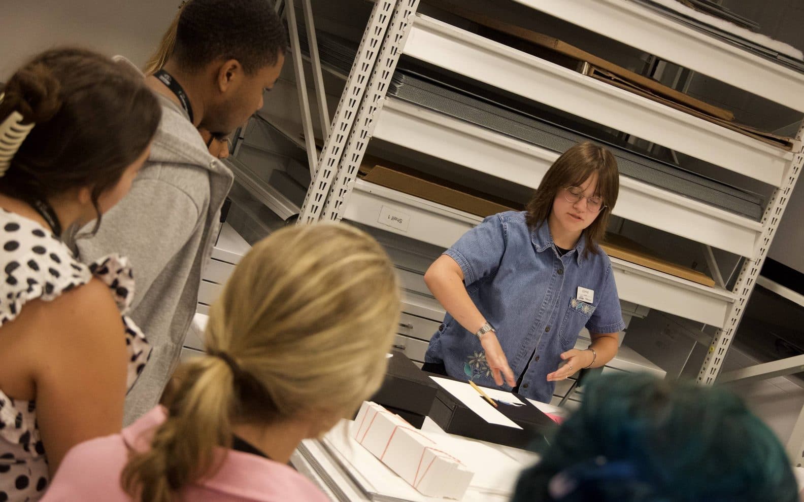 Crystal Bridges high school interns