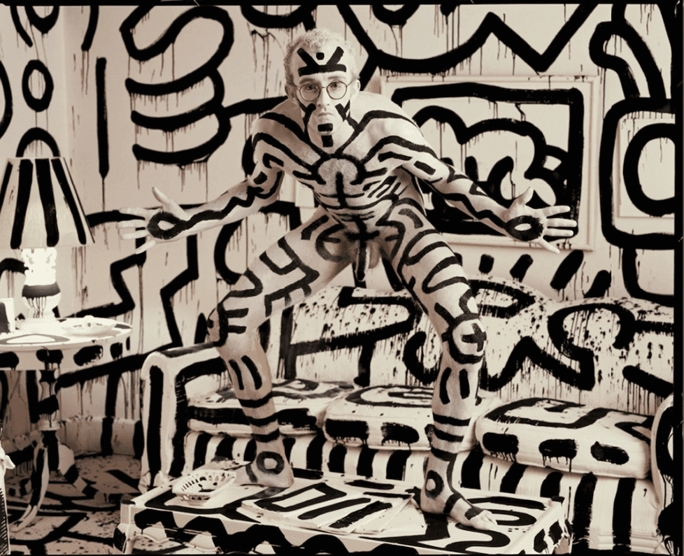 Annie Leibovitz, Keith Haring, New York, 1986